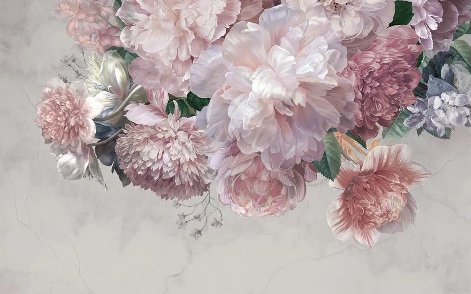 Carta da parati panoramica Peonie