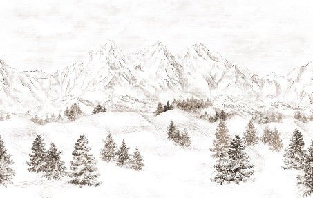 Alpi montagna carta da parati