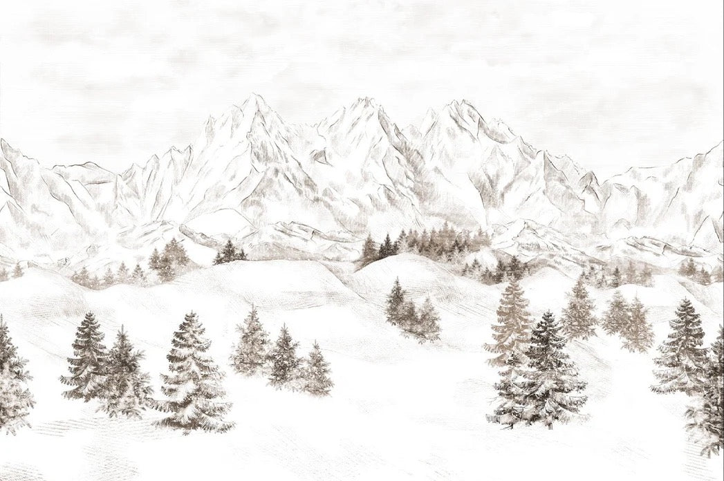 Alpi montagna carta da parati
