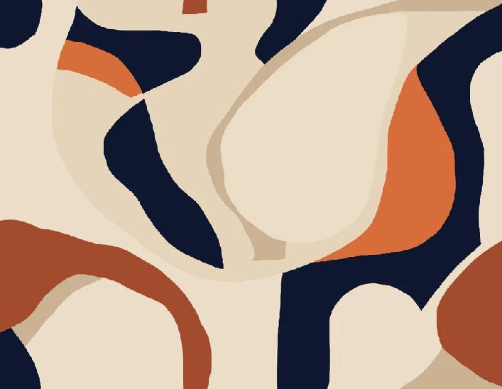 Carta da parati armonia contemporanea