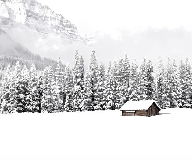 Chalet panoramico da parati in montagna
