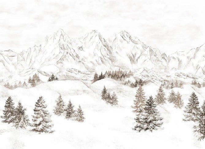 Alpi montagna carta da parati
