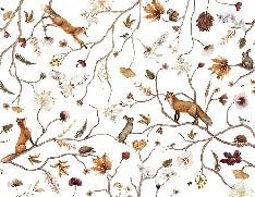 Sfondo dell'avventura nella foresta per bambini