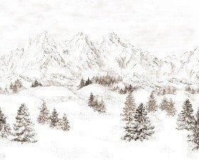 Alpi montagna carta da parati