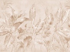 Papier peint élégante jungle poudrée