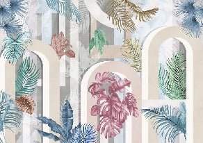 Carta da parati arco colorato