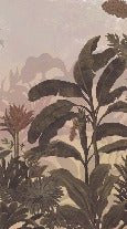 Jungle sepia retro wallpaper panoramico
