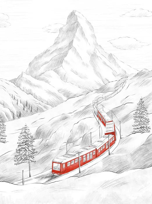 Carta da parati panoramica Matterhorn