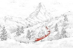 Carta da parati panoramica Matterhorn