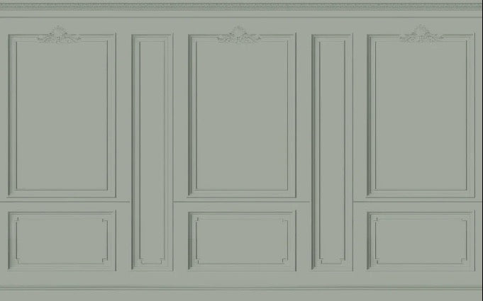 Carta da parati Haussmann Vert de gris