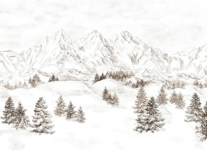 Alpi montagna carta da parati