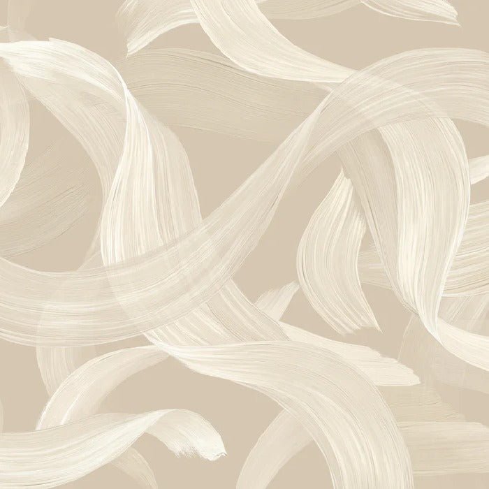 Carta da parati contemporanea - Vibrazione beige