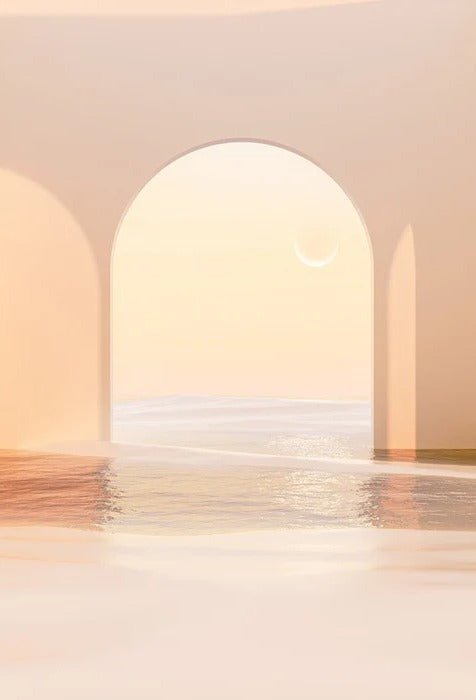 Papier peint panoramique design sunset arch, XXL, tendance