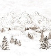 Alpi montagna carta da parati