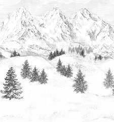 Sfondo della montagna di Chamonix