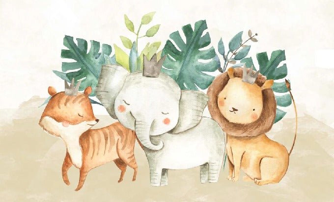 Bébé Animaux carta da parati panoramica