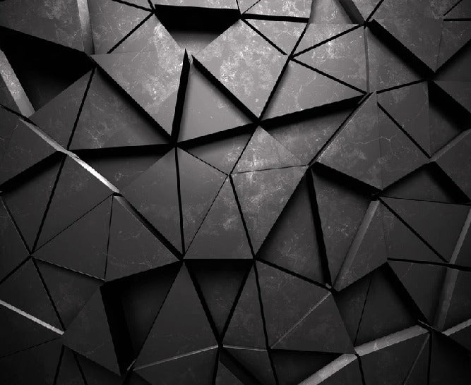 Papier peint 3D Black Perspective, XXL, tendance