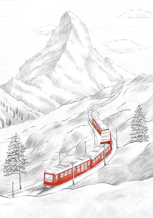 Carta da parati panoramica Matterhorn