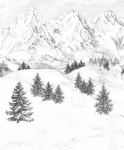 Sfondo della montagna di Chamonix