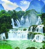 Sfondo panoramico Cascate a cascata
