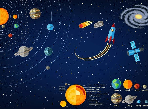 Papier peint astronaute univers galaxy