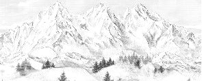 Sfondo della montagna di Chamonix