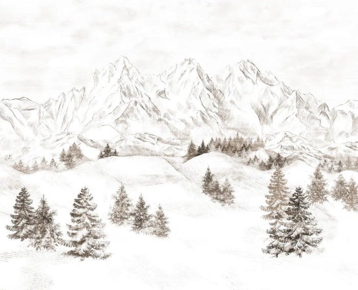 Alpi montagna carta da parati