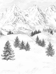 Sfondo della montagna di Chamonix