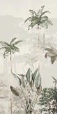 Papier peint panoramique jungle eden vert, XXL, tendance