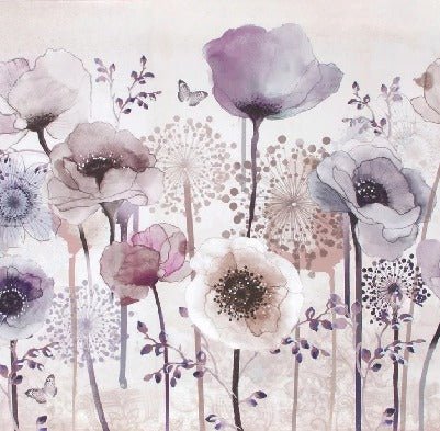 Carta da parati Fleur Parme