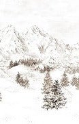 Alpi montagna carta da parati
