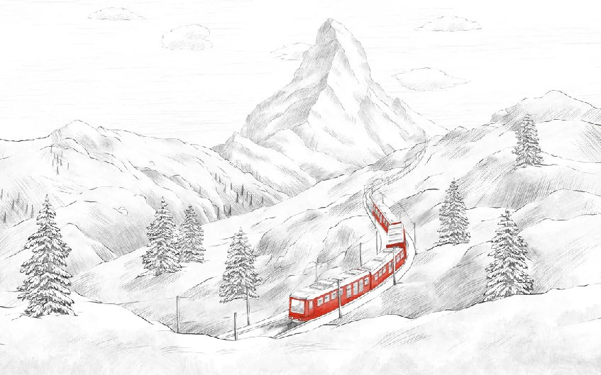 Carta da parati panoramica Matterhorn