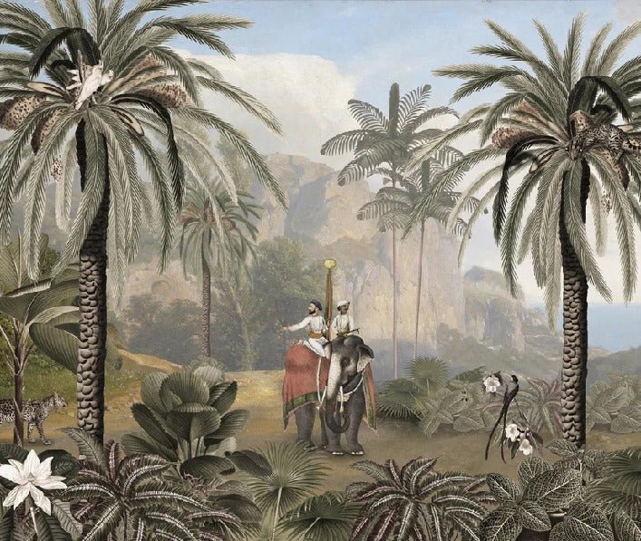 Papier peint à l'aube du Bengale, XXL, tendance