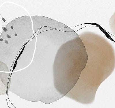 Papier peint panoramique cercle, XXL, tendance