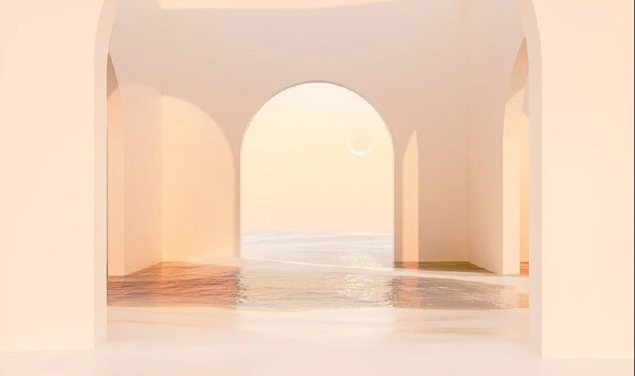 Papier peint panoramique design sunset arch, XXL, tendance