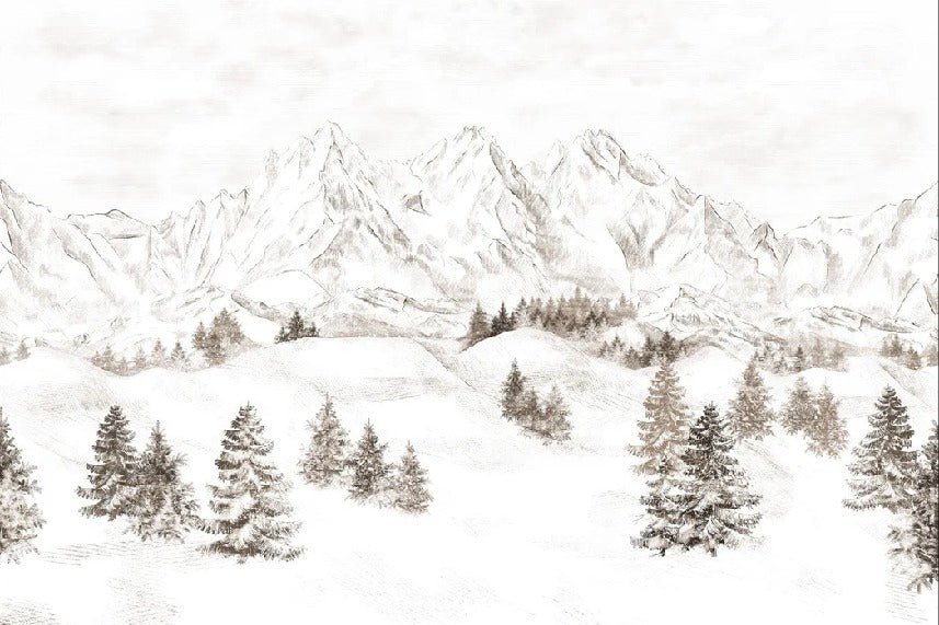 Alpi montagna carta da parati