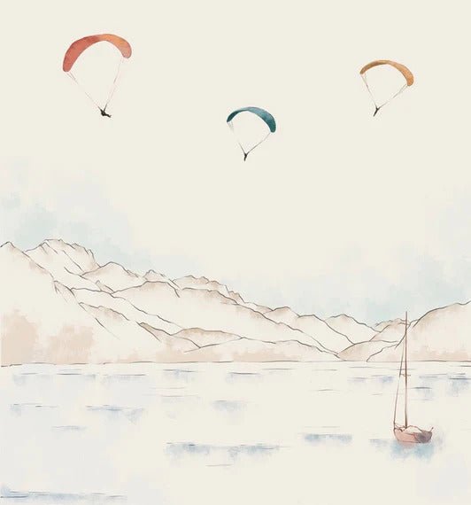 Annecy, picchi & arte carta da parati