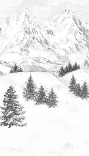 Sfondo della montagna di Chamonix