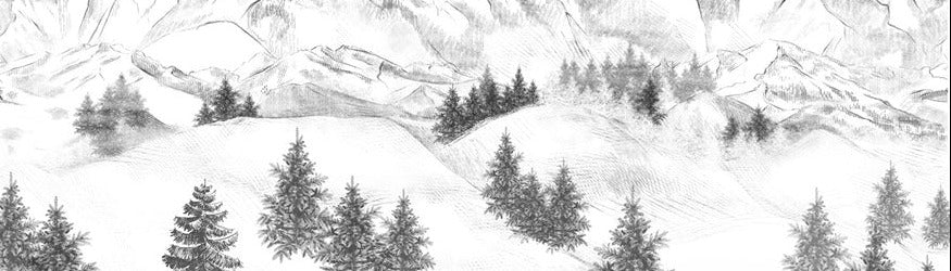 Sfondo della montagna di Chamonix
