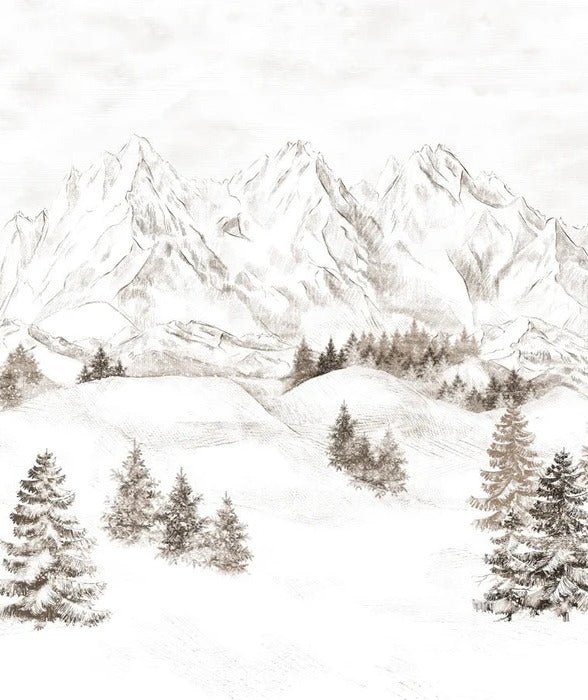 Alpi montagna carta da parati