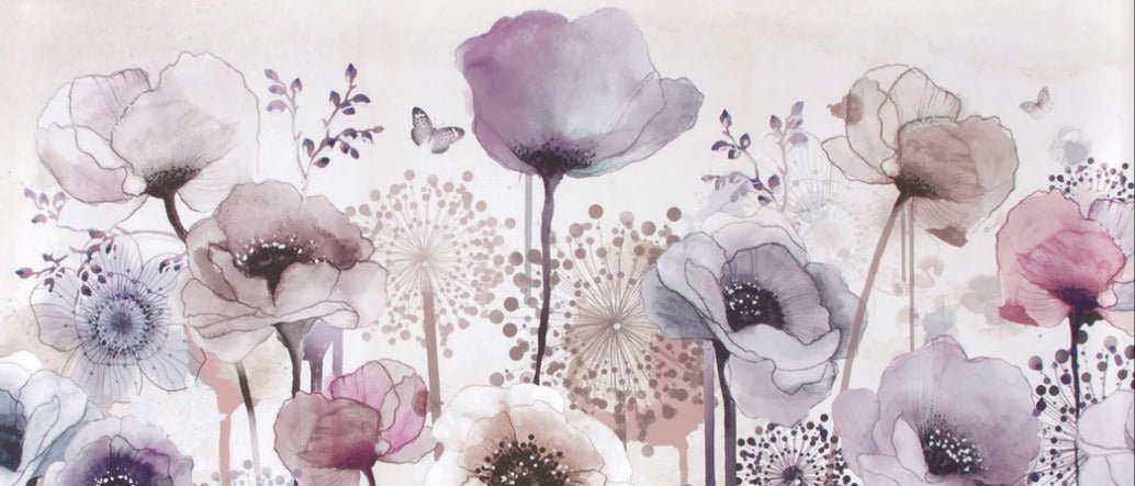 Carta da parati Fleur Parme