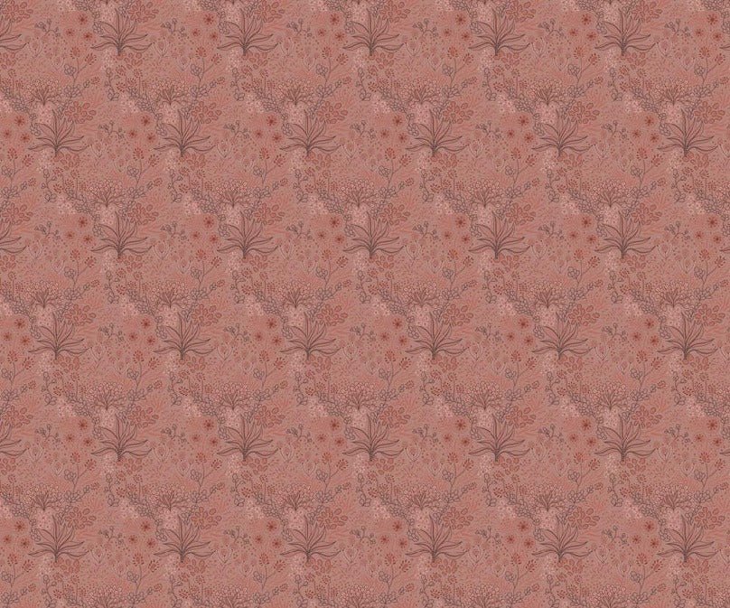Carta da parati con essenza vegetale Blush