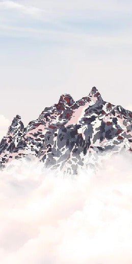 Cimes tramonto carta da parati