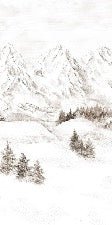 Alpi montagna carta da parati