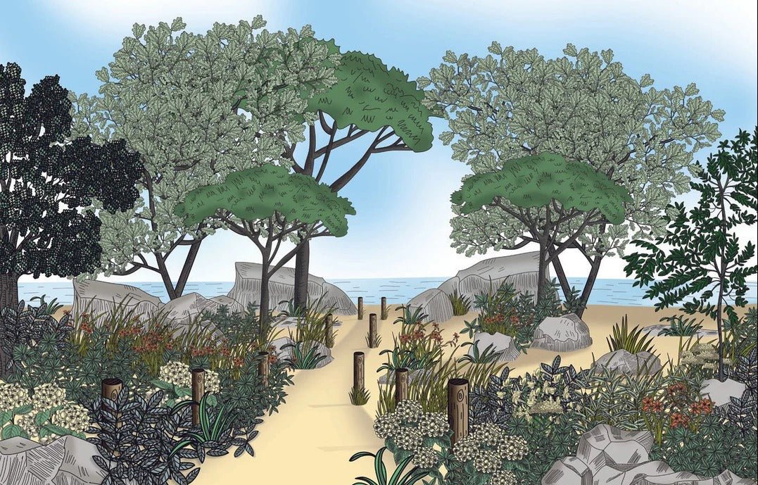 Papier peint paysage France bord de mer, XXL, tendance