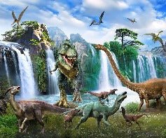Sfondo 3D Dinosauri