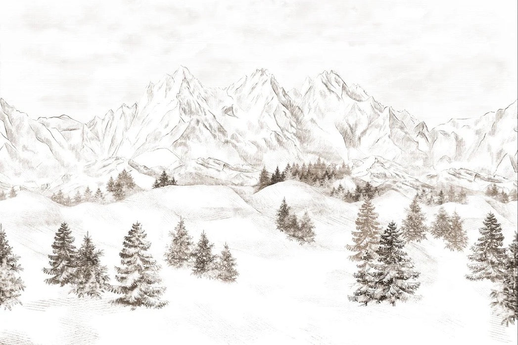 Alpi montagna carta da parati