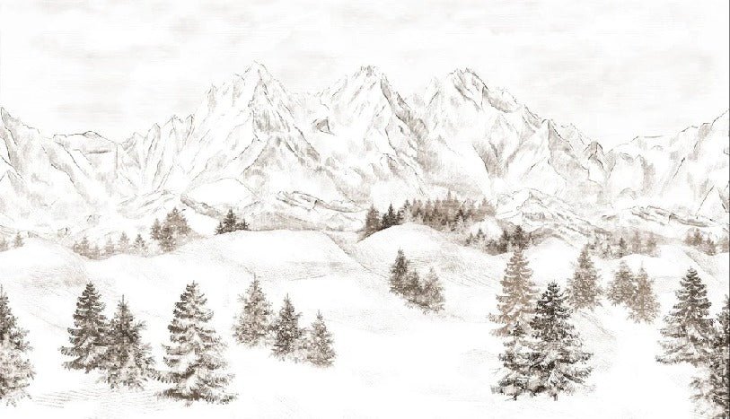 Alpi montagna carta da parati