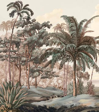 Papier peint paysage Célèbes terra