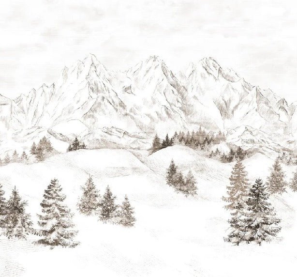 Alpi montagna carta da parati